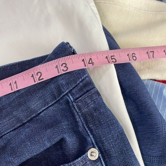 Good American Good Waist Crop Skinny Jeans High-Rise Dark Wash Size 4/27 - Picture 4 of 7